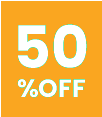 50% off for all Servicess